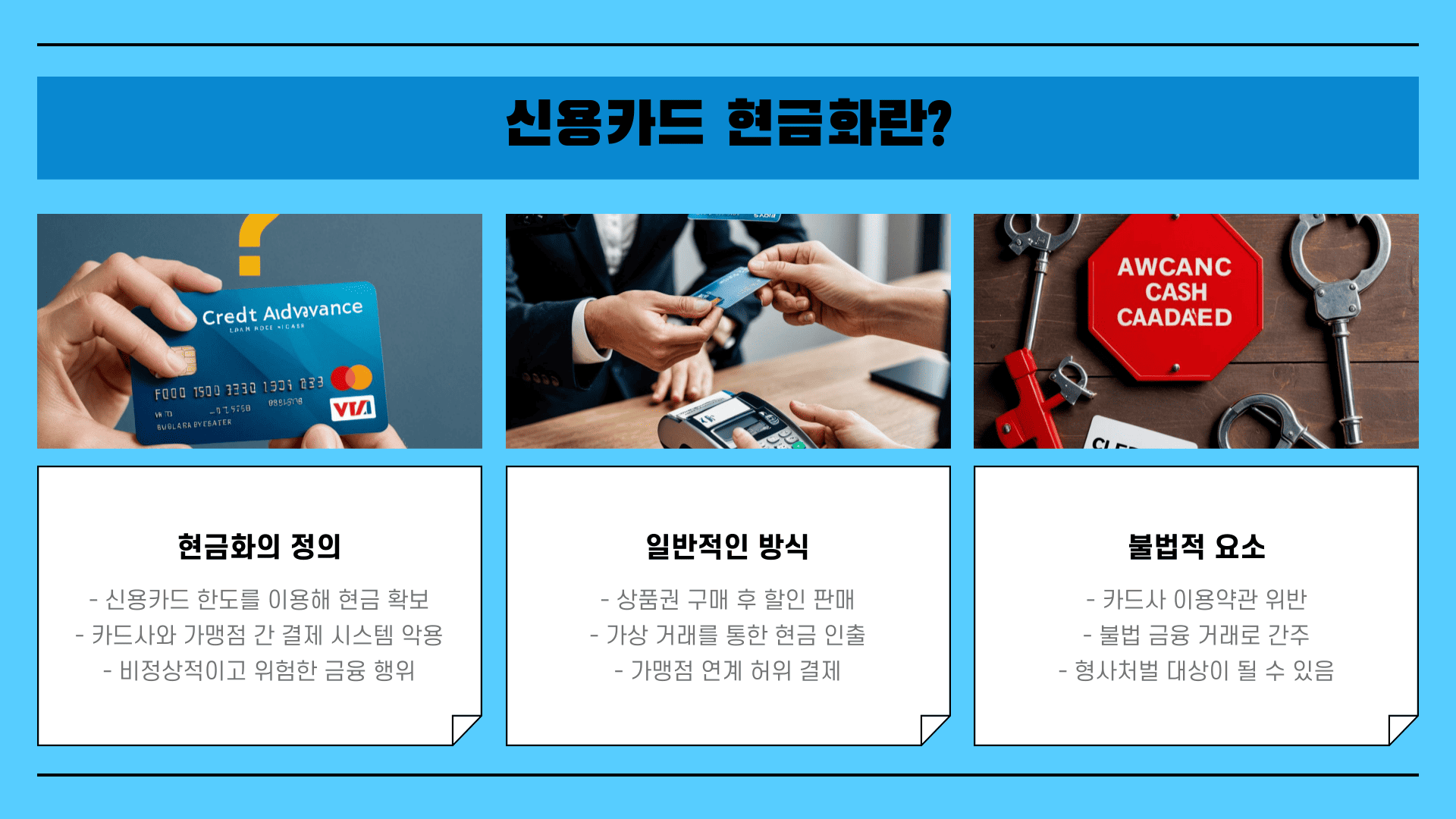 신용카드 현금화 카드론 카드론